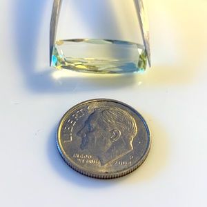 5.83ct Natural Lemon Quartz Octagon Cut